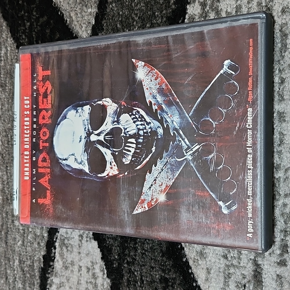 UNRATED DIRECTOR'S CUT LAID TO REST DVD HORROR MOVIE